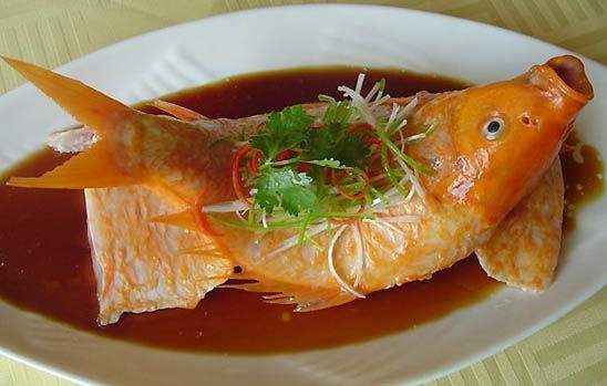 清炖荷包红鲤鱼