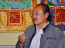 藏族艺术奇葩唐卡传承者马才成